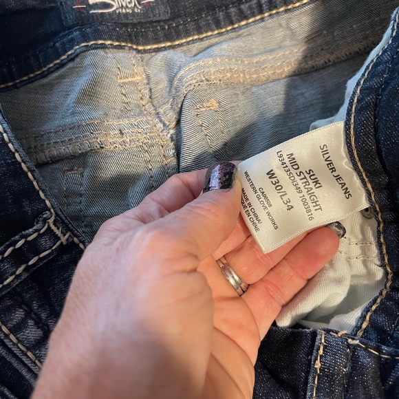 Silver 30x34 Mid Straight cut - Picture 1 of 5